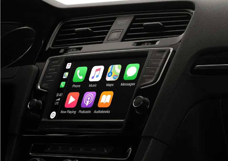 Apple CarPlay multimedia